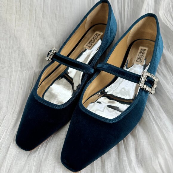 Badgley Mischka Women's Brystol Mary Jane Flat 8.5 - Picture 3 of 13